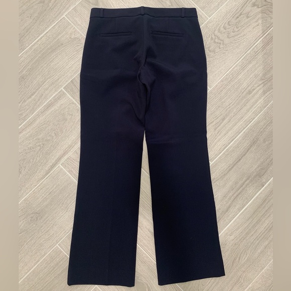 Banana Republic Navy Blue Wide Leg Crepe Dress Pants Size 8 - Picture 3 of 3